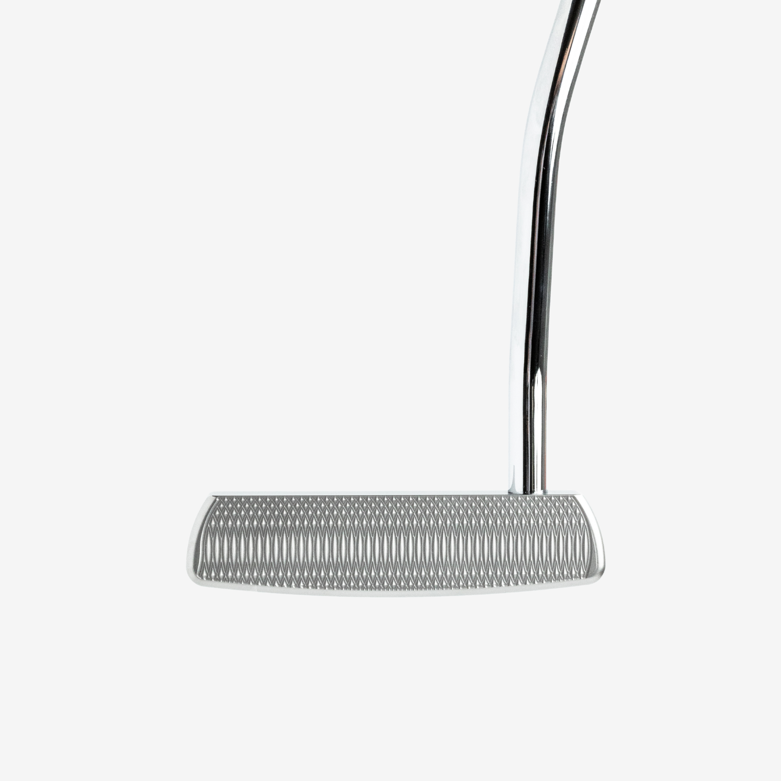 Double wide blade milled putter face.