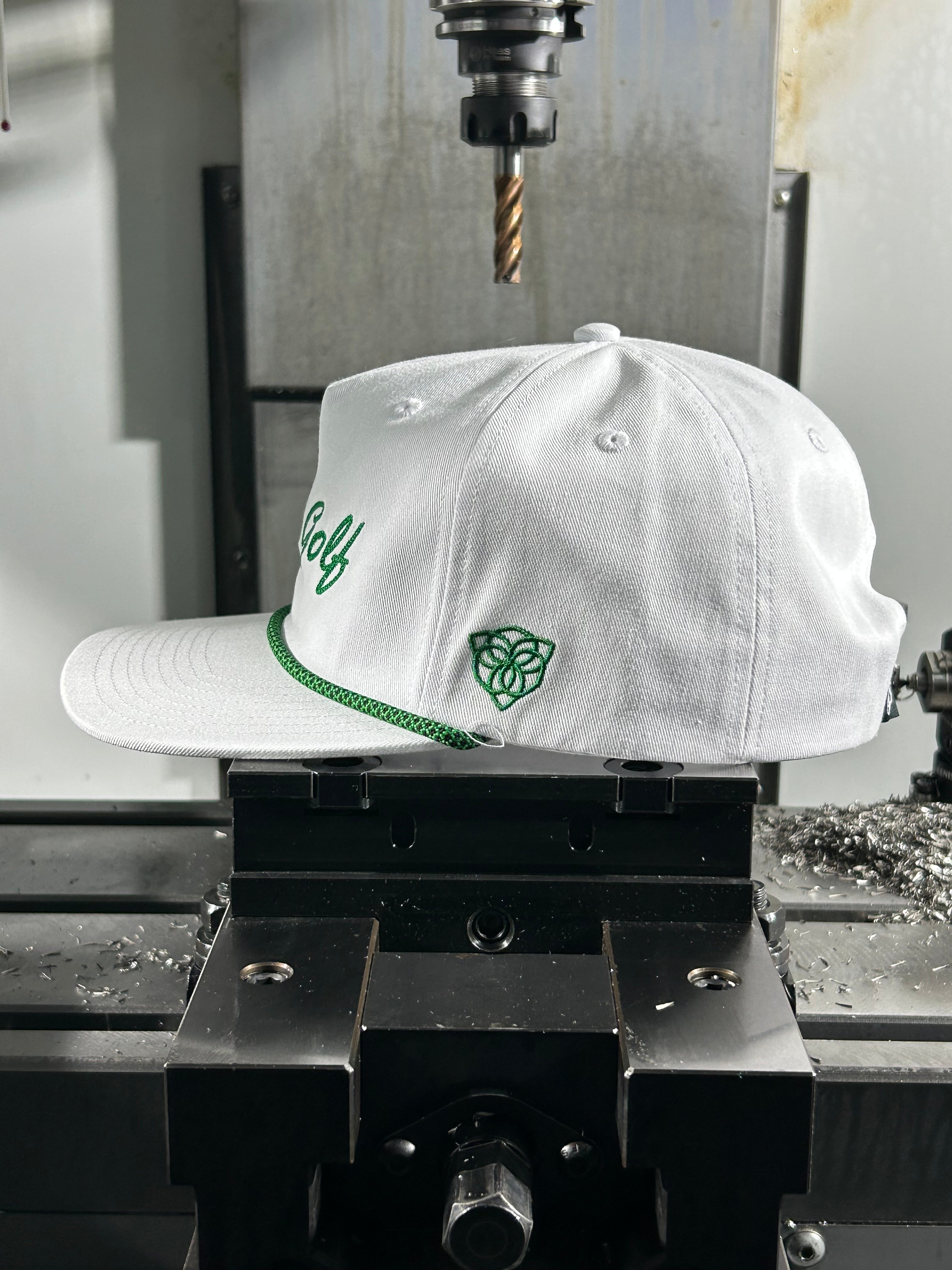 White Hanna Golf Hat