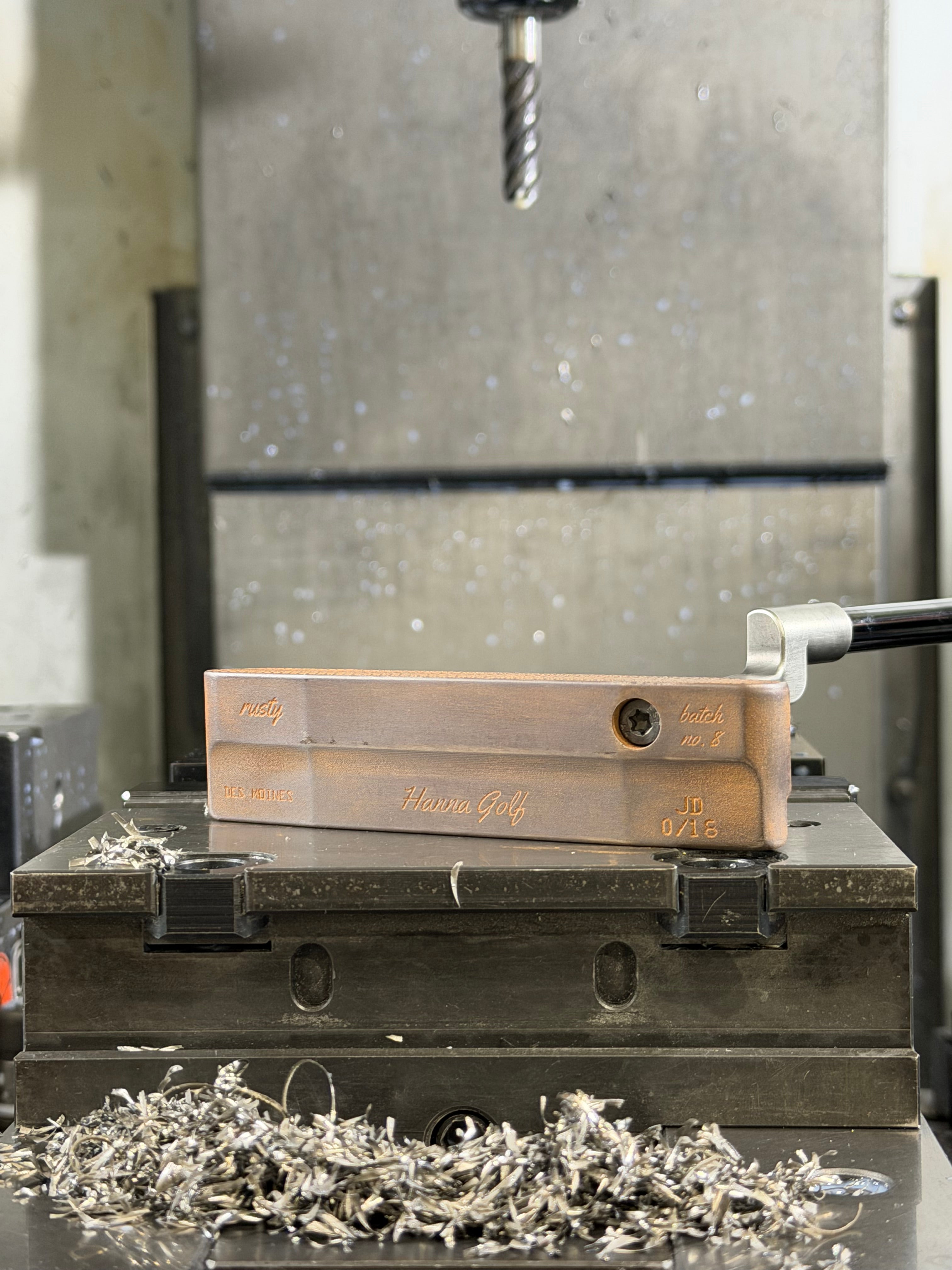 Batch No. 8 | Des Moines | Limited Release Milled Putter