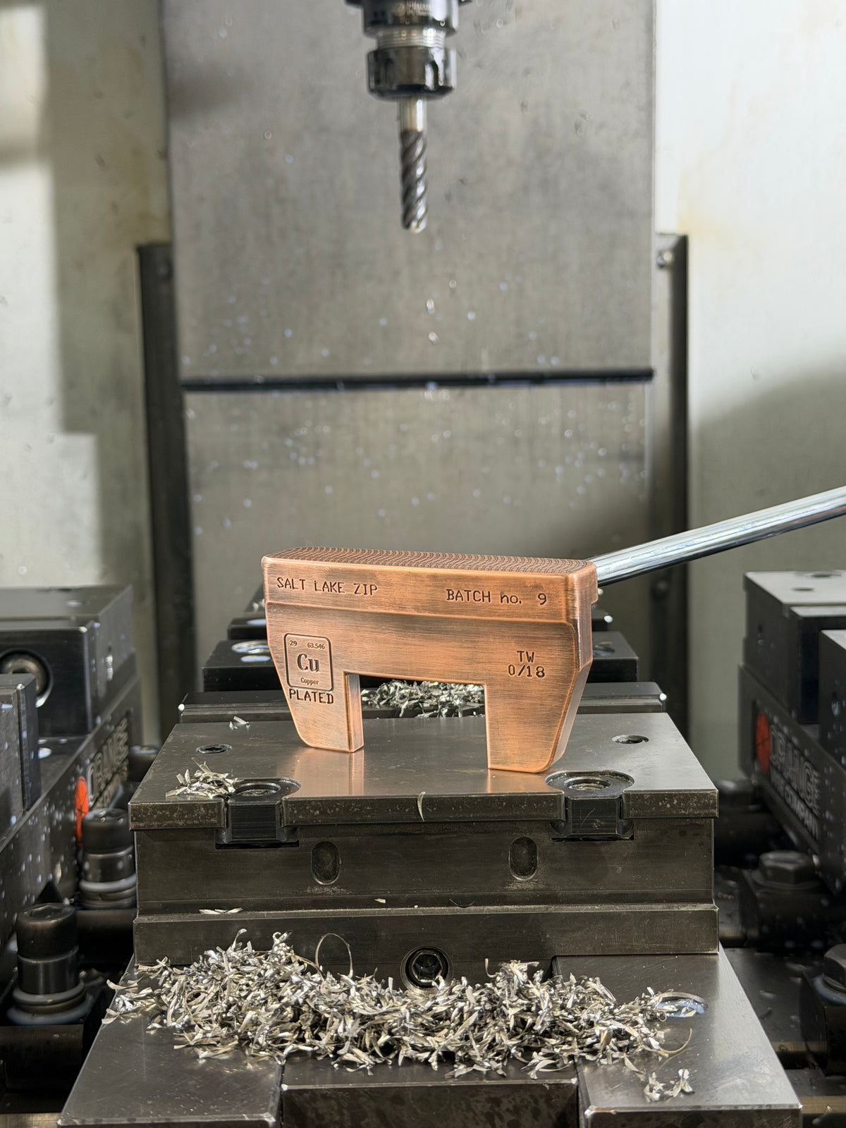 Batch No. 9 |Salt Lake Zip | Milled Putter